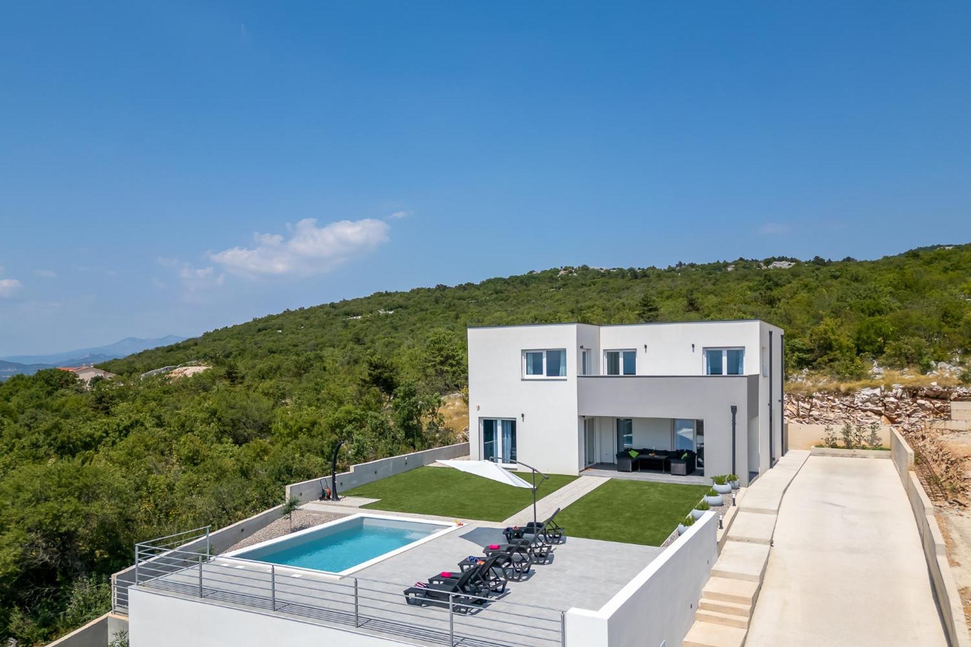 Villa "Fran" Near Island Krk Šmrika Exterior foto